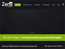 Tablet Screenshot of null-schwitzen.de